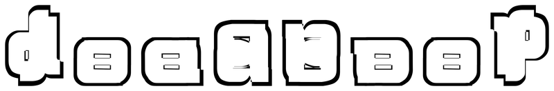 Ambigram for deadbeef in Bolstbo 